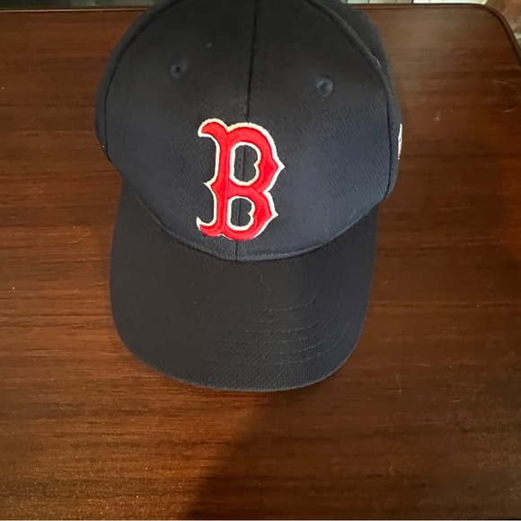 OC Sports Navy Blue Cap with Boston Red Sox - Picture 1 of 3